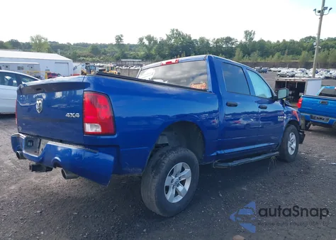 2017 Ram 1500 Express 4X4 5'7 Box z USA, uszkodzony, nr VIN 3C6RR7KT7HG769798